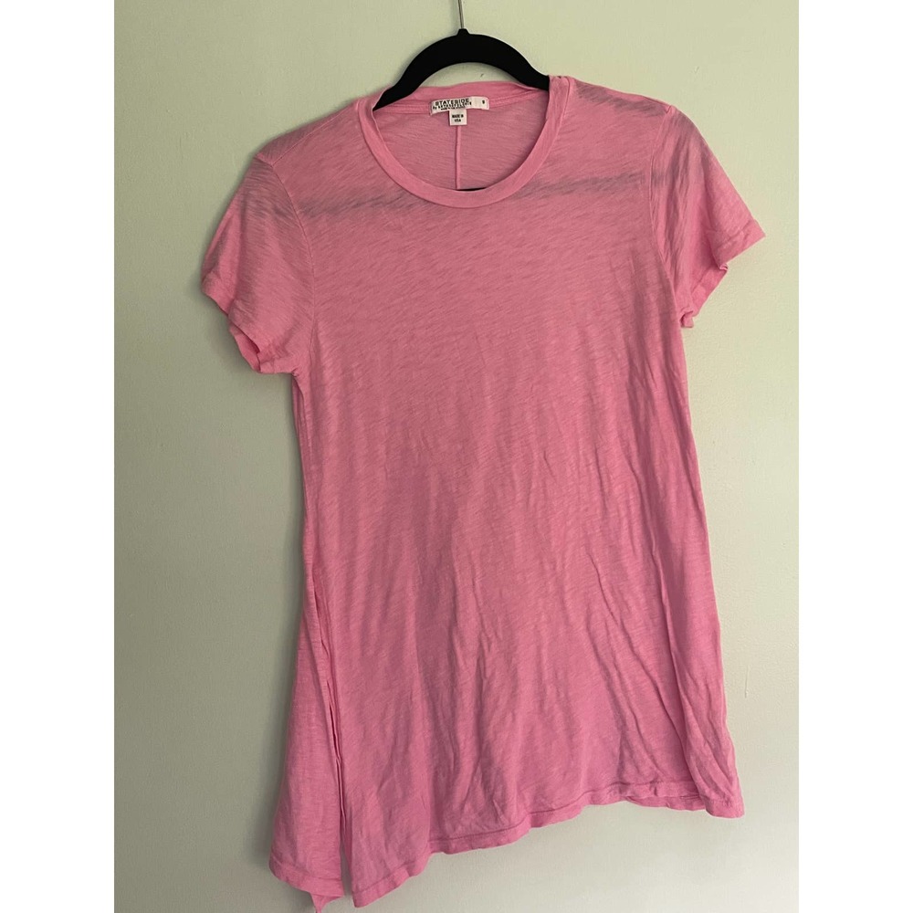 Women's Stateside by Anthropologie Pink Tee Tunic Small